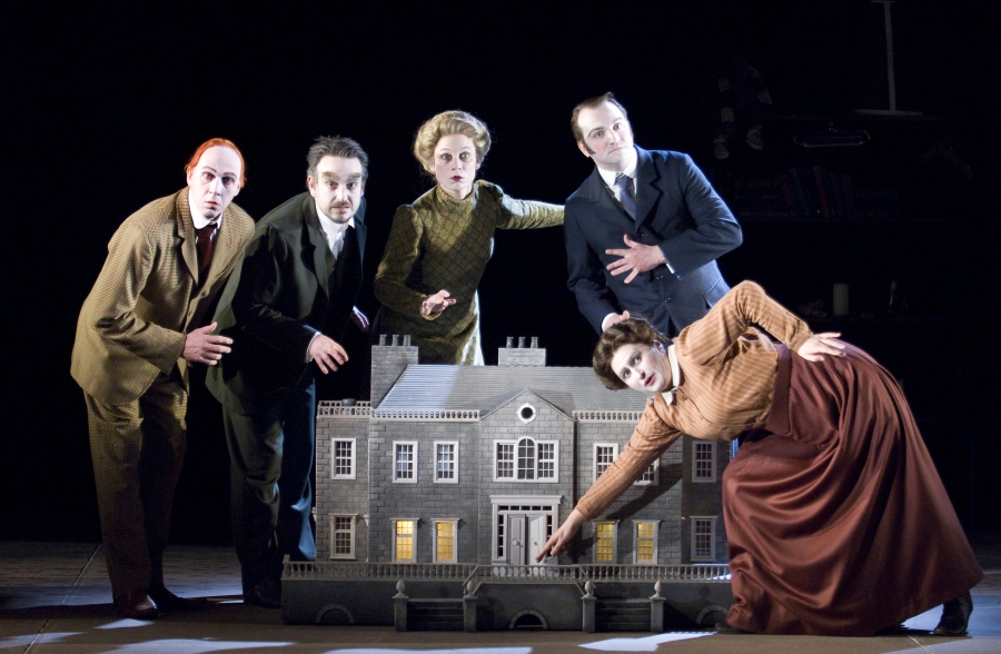The Doubtful Guest, Lighting Design by Peter Harrison, Hoipolloi, Watford Palace Theatre